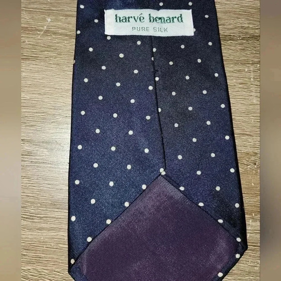 Lot of 3 Designer Silk Ties! Vintage Harve Benard + Pierre Cardin + J. Garcia - Picture 6 of 9